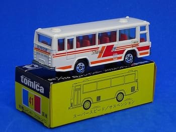 日野レインボー　スケルトンバス トミカ 41‐3 日野 レインボー スケルトンバス 1981年