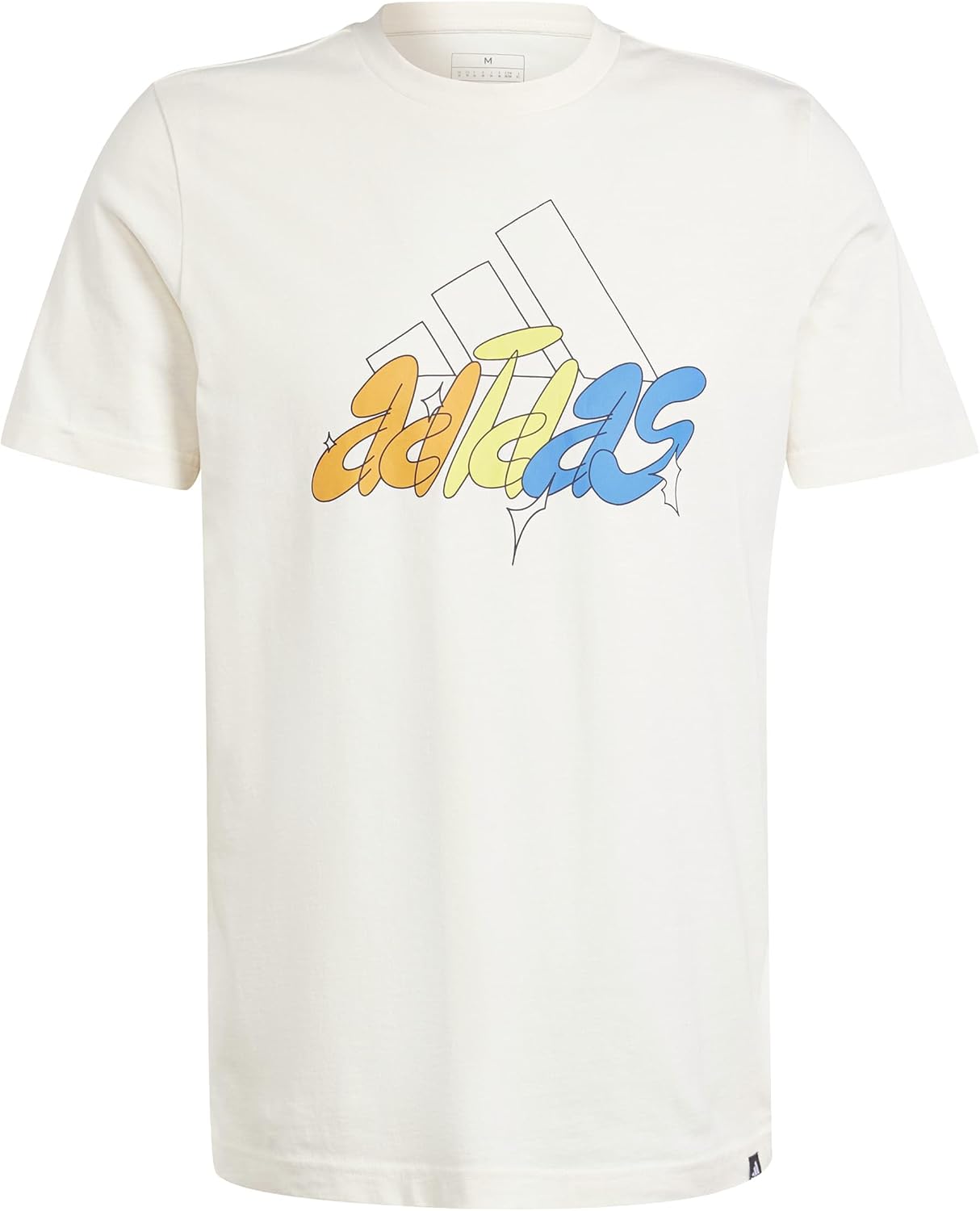 تيشيرت للرجال مطبوع عليه الشارة مصورة من اديداس 2026 - view 1