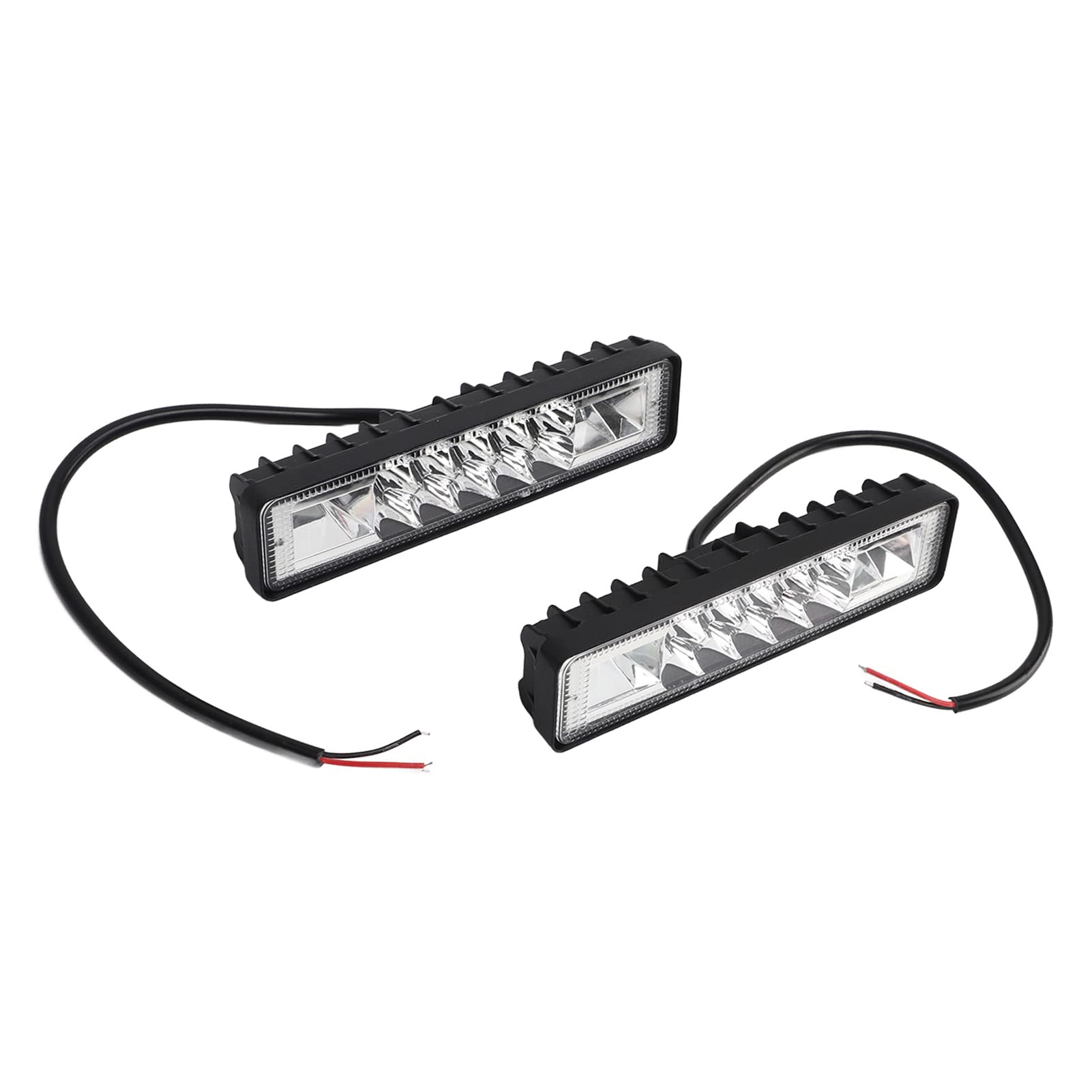 Illuminate Your Off-Road Adventures with 2Pcs LED Work Light Bar - 12‑85V 48W IP67 Waterproof - Ideal for Trucks, Tractors, and Boats - Reliable and Bright Lighting Solution