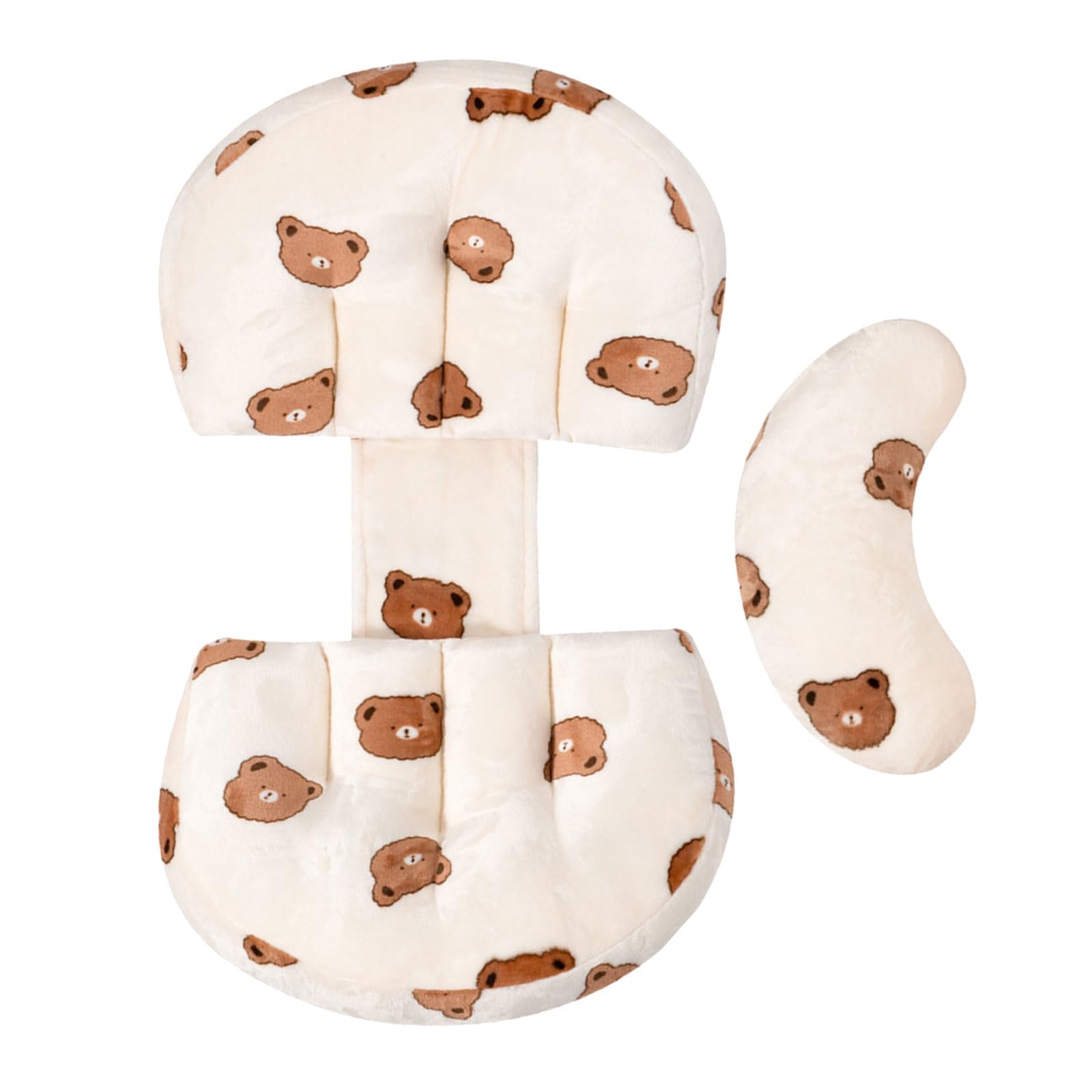 Ubxvamm Pillows Printed Bear Pattern Soft Maternity Pillow Support for Back Belly of Pregnant Women Detachable Pillow