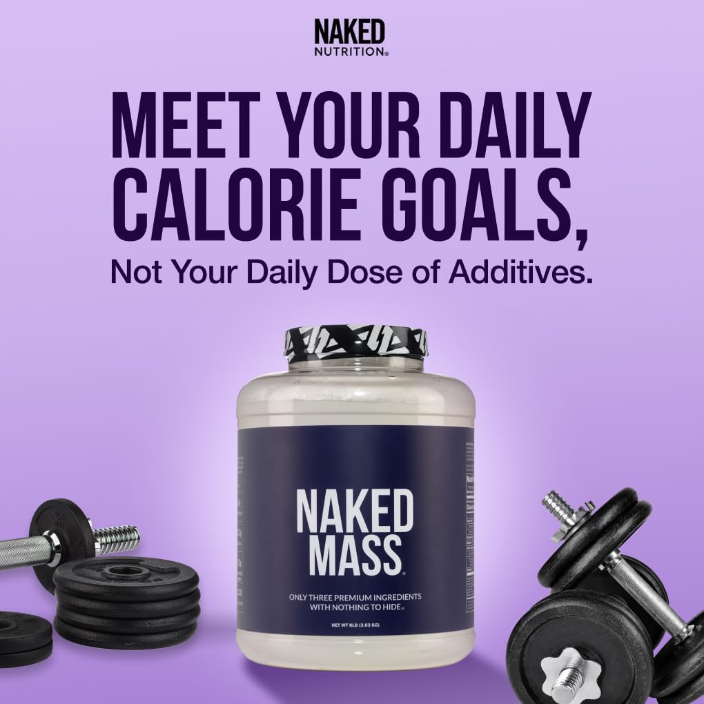 Naked Strawberry Mass - 1,500 Calories, 50G Protein, Nothing...