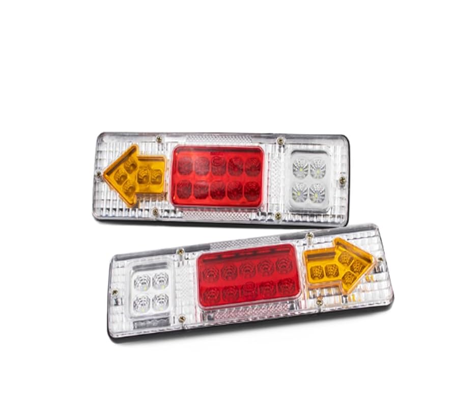 Amazon | カーテールライトアセンブリ 2 個 12V 24V 車の