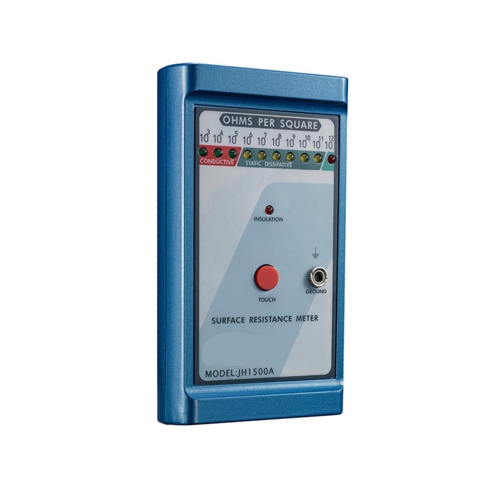 Multimetr cyfrowy, JH1500A Precyzyjny tester rezystancji powierzchniowej ASTM D-257 Miernik ESD