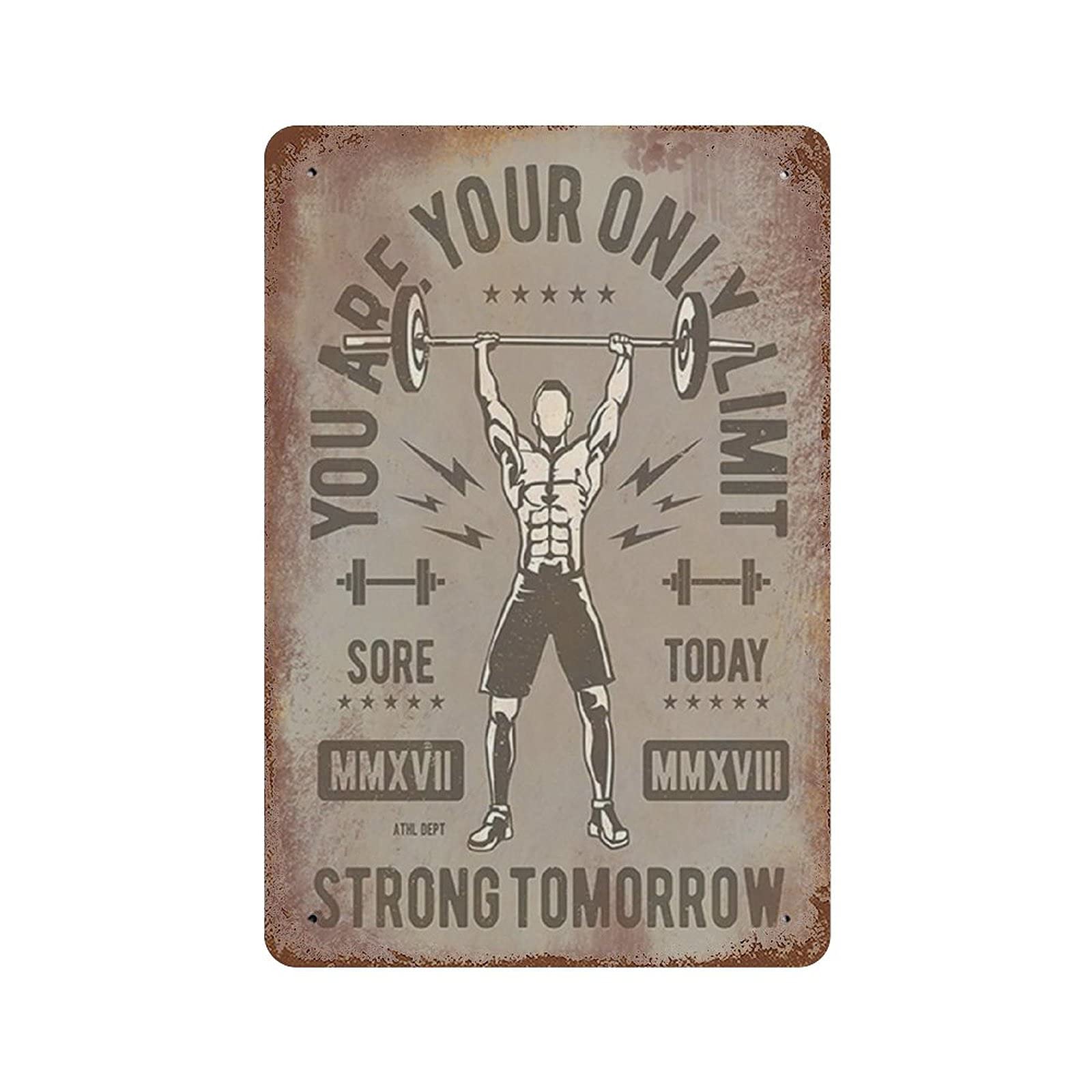5 Reiki Principles with Chakra Yoga Metal Iron Painting Retro Poster Tin Sign Vintage Wall Decor Poster Metal Plaque Sheet Aluminum Plaque for Cafe Bar Pub Home Beer Decoration