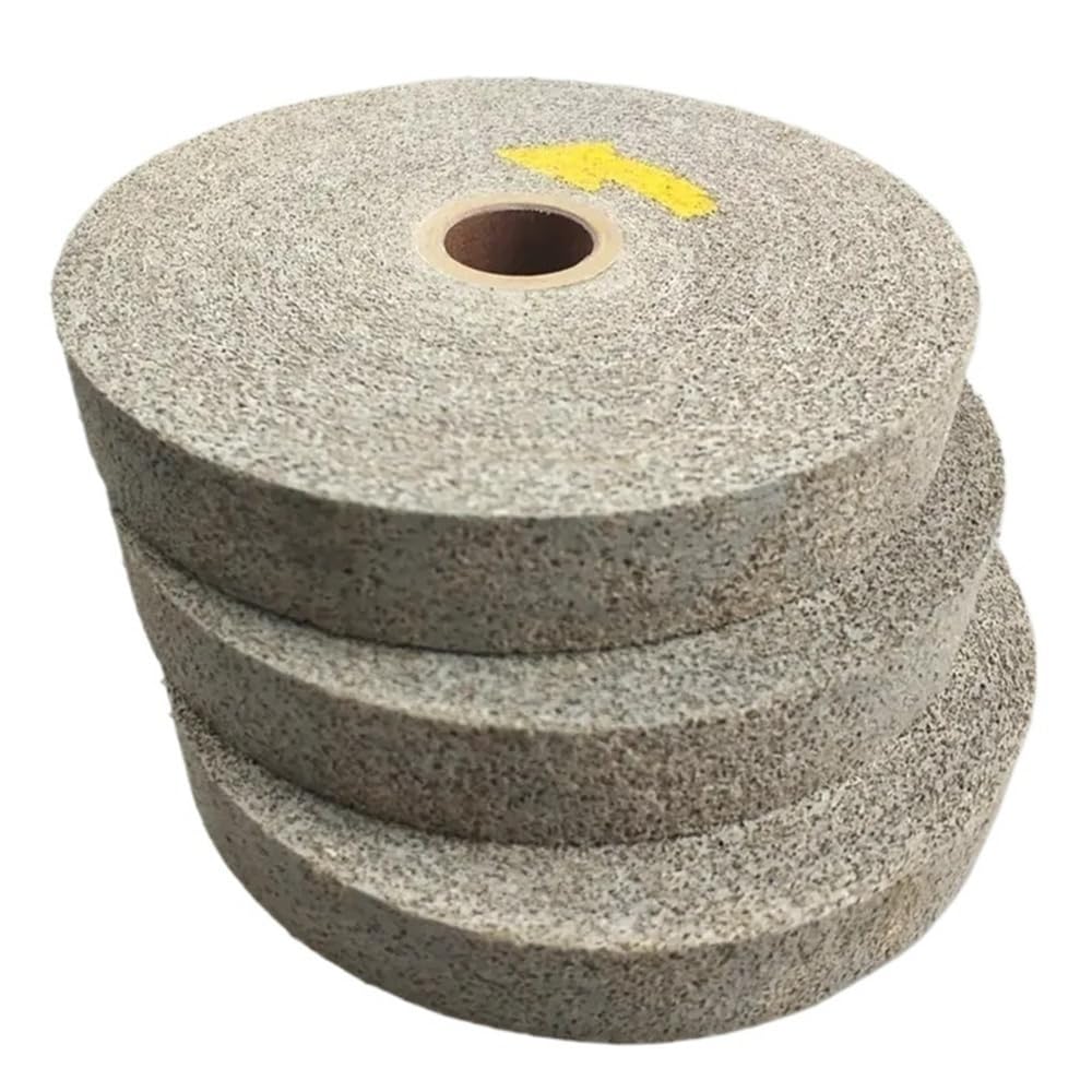 Meule d'ébavurage EXL 10S FIN 6 x 1 x 1 pouce à profil convoluté, outil de polissage et de lustrage des métaux, 1 pièce