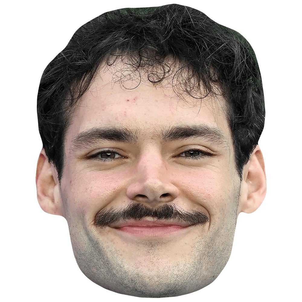 James Marriott (Smile) Celebrity Mask, Flat Card Face, Fancy Dress Mask