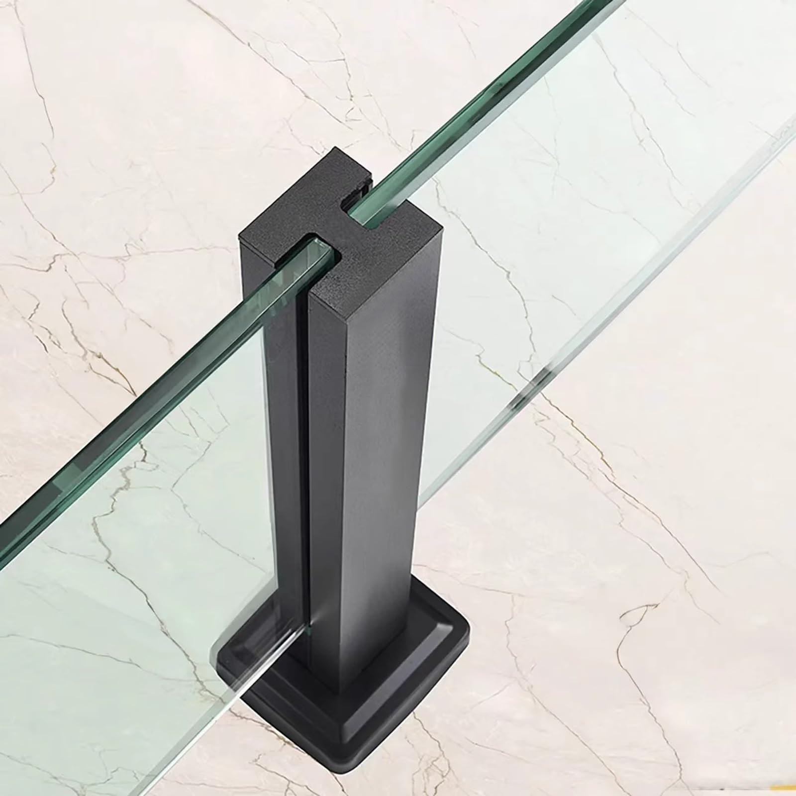 Colliers de serrage 10 mm pour escalier et terrasse avec barre de sécurité 105 cm