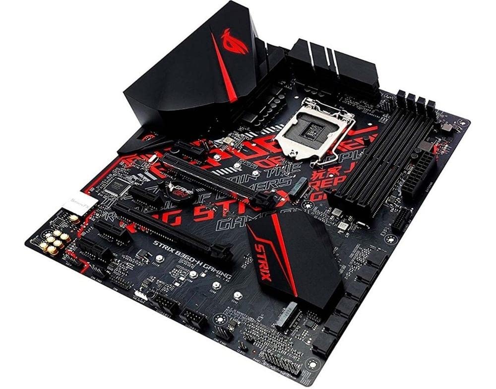 ASUS Micro ATX マザーボード LGA 1151 Amazon | ASUS ROG STRIX B360-H GAMING - ATX Motherboard for