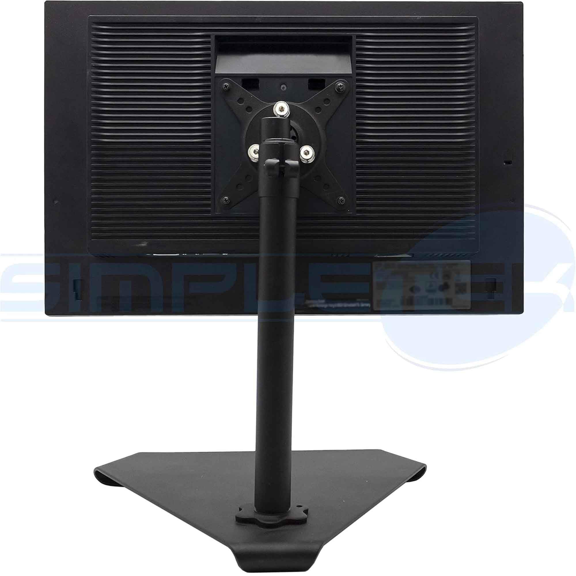 SIMPLETEK - Monitor da 19” TN LED 1440X900px HD 16:10 | Montaggio a parete da 100x100 mm | DVI VGA | Base inclusa (Ricondizionato)