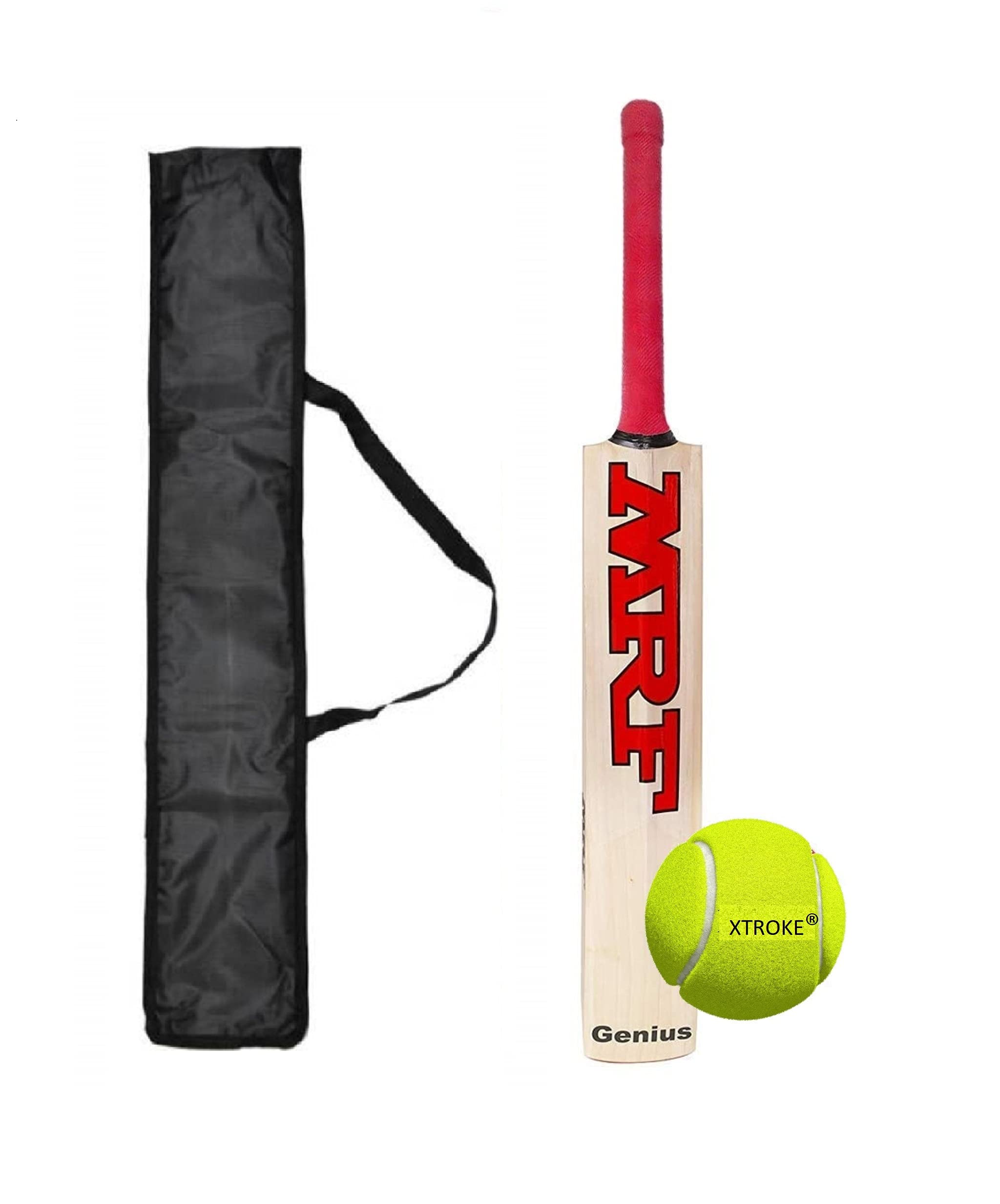XTROKE Popular Willow Cricket Bats for All Tennis Ball Full Size (No.5) (B09BD4G6NX) Amazon Price History, Amazon Price Tracker