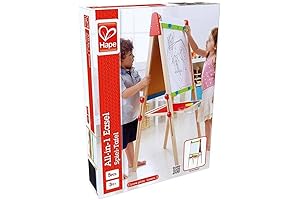 Award-Winning Hape All-in-One Wooden Toddler Easel: Unleash Your Child's Creativity