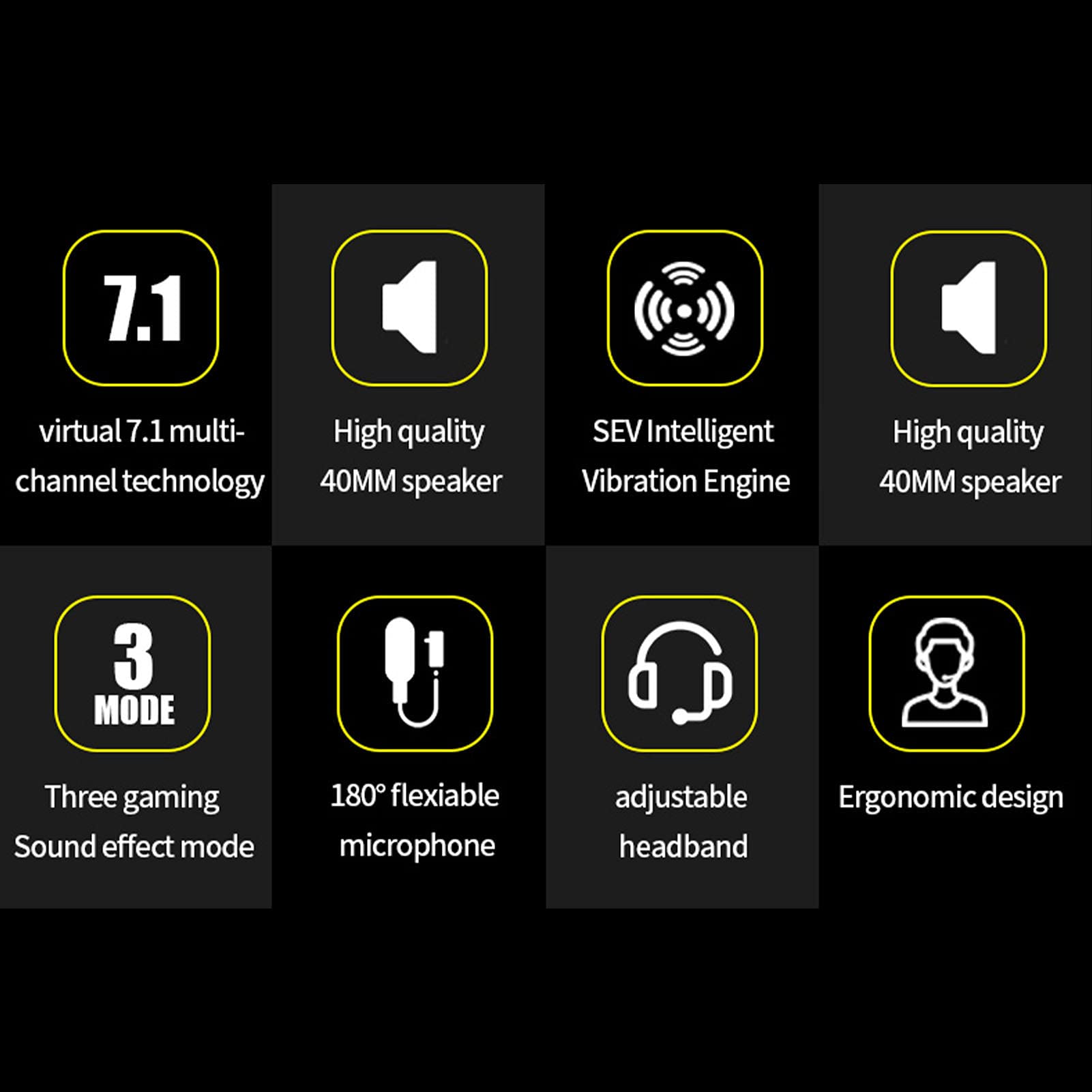 T Opiky Zestaw Słuchawkowy do Gier, PC / Komputer/laptop Słuchawki Montowane na Głowie z Mikrofonem, Wielokanałowy Subwoofer Stereo 7.1, Basowy Surround, Ergonomiczna Dźwiękoszczelna Redukcja Szumów RGB, Cyjanowa (Zielono-niebieski)