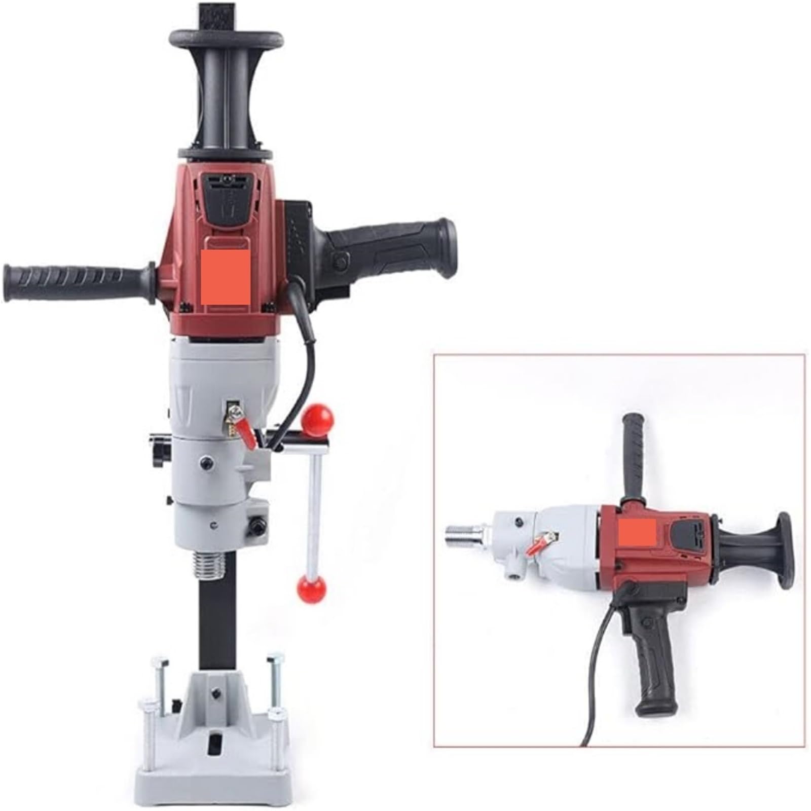 Macchina for carotaggio a diamante da 2200 W, macchina for a secco e a umido a doppio scopo Macchinari da officina