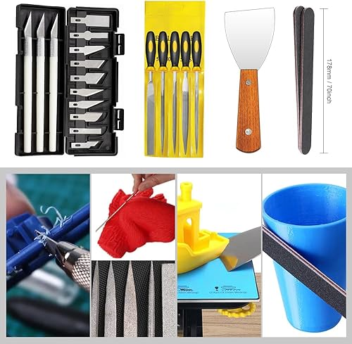 Miniatura 4 de Kits de herramientas de impresión 3D multiusos de grado profesional para impresora 3D, kit de limpieza y extracción de impresión 3D y máquina