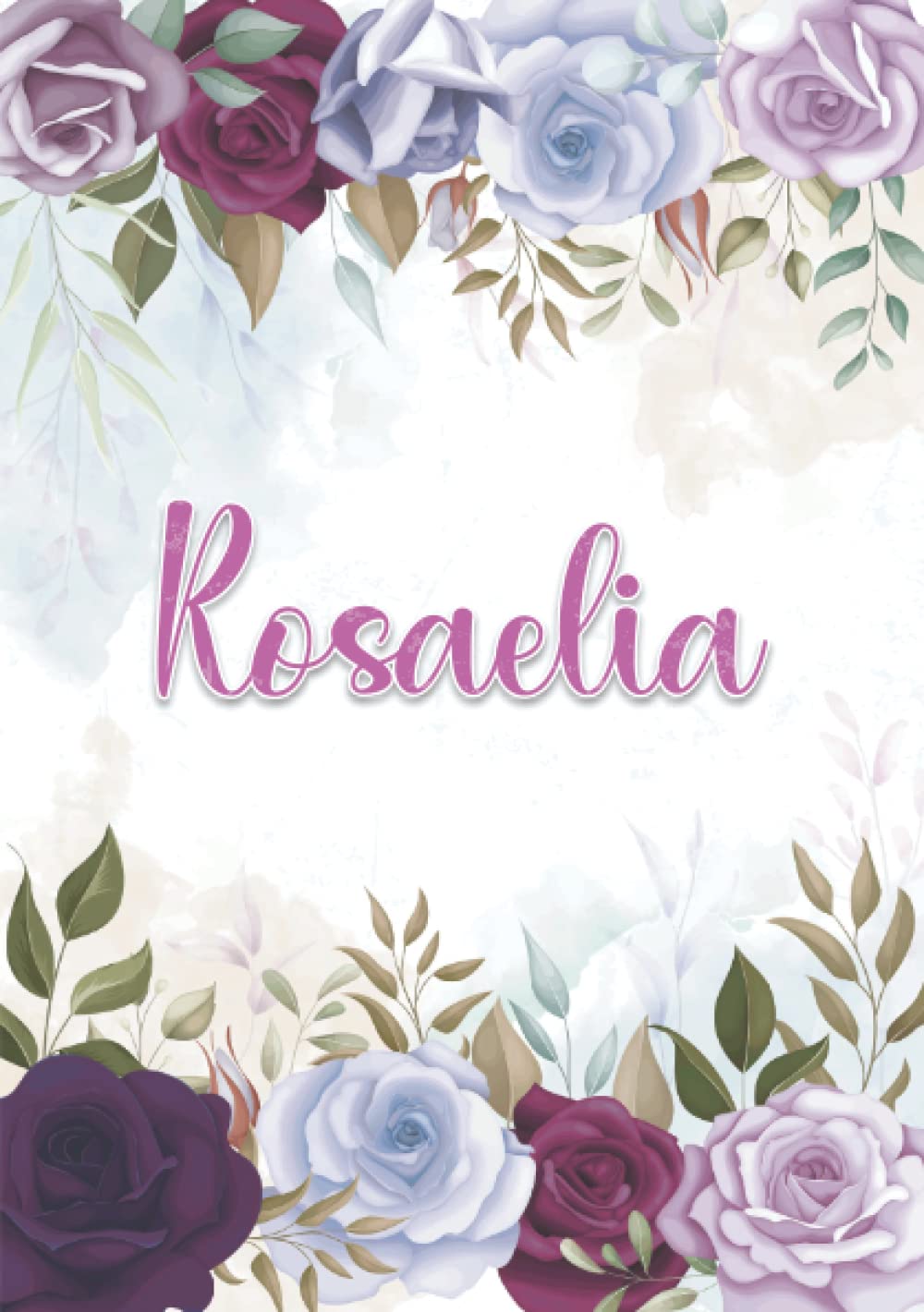 Independently published Rosaelia: Taccuino A5 | Nome personalizzato Rosaelia | Regalo di compleanno per moglie mamma sorella figlia ... | Design: decorazione floreale | 120 ... formato A5 (14.8 x 21 cm) (Italian Edition)