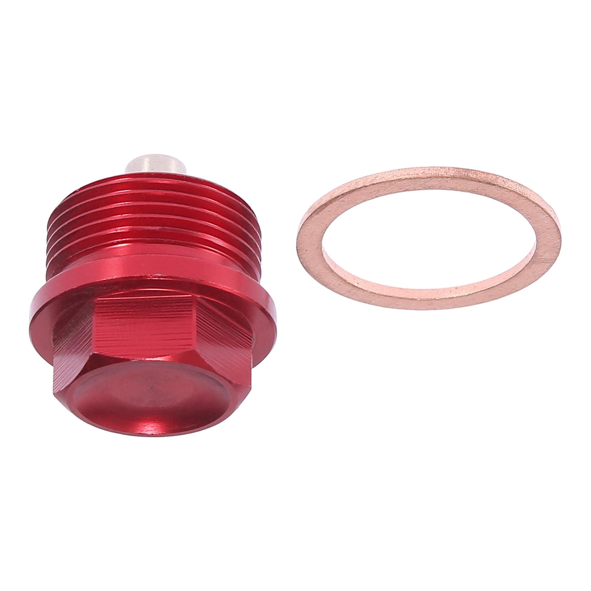 Tappo Coppa Olio X AUTOHAUX Tappo Di Scarico Dell'olio Magnetico Multicolore M16x1.5 Con Guarnizioni 1 Set Tappo Coppa Olio Motore - 10