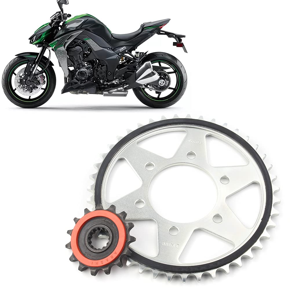 Cnhssk23 Motorbike 15 Teeth Front Sprocket Replacement with 43