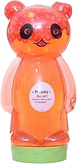 Slime Bear Bottle with Cora Sponge (Red * Orange)