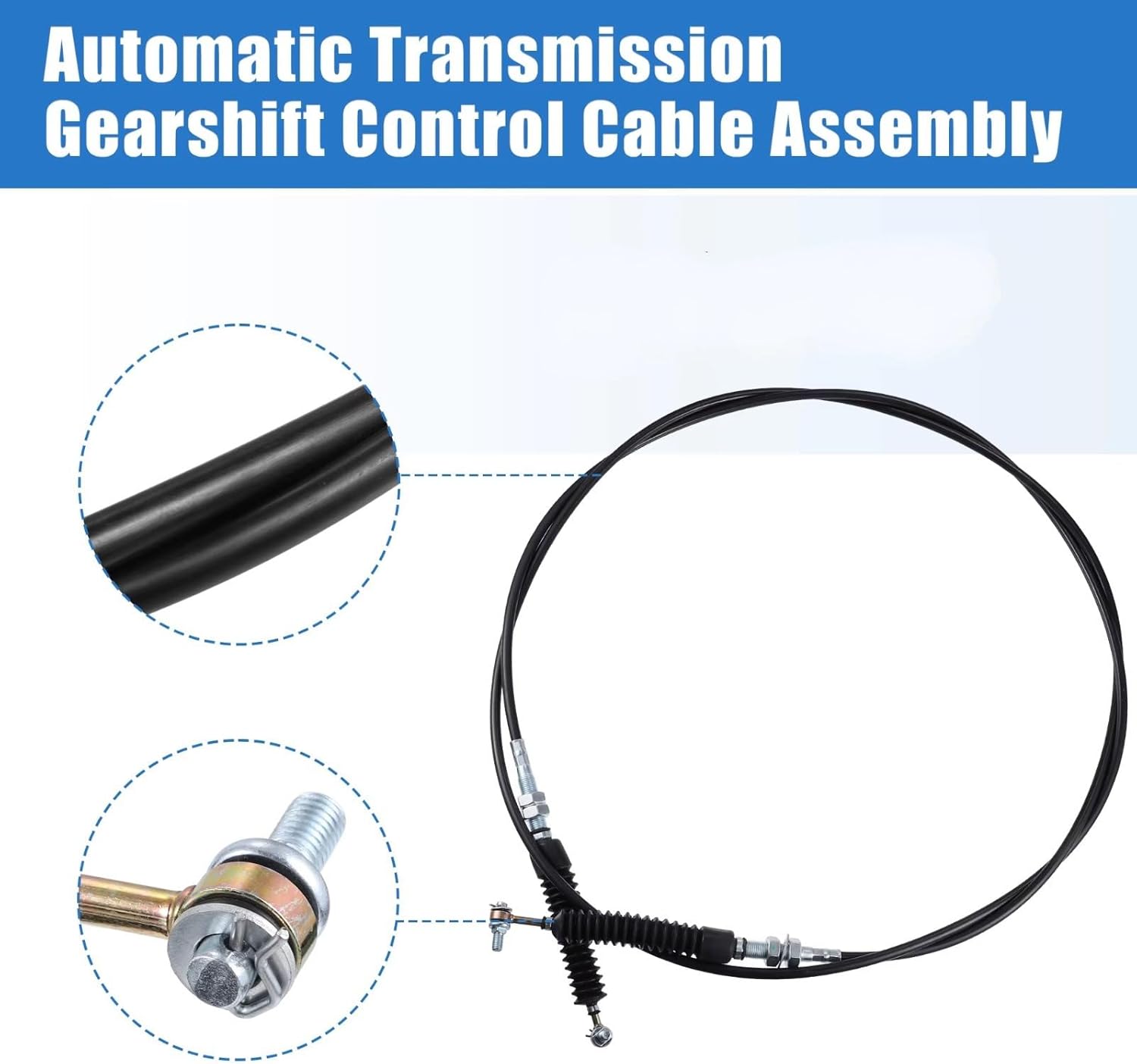 Gearshift Cable For Polaris For Ranger Crew 2015-2021 Car Automatic Transmission Gear Shift Shifter Selector Control Lever Cable 7081990