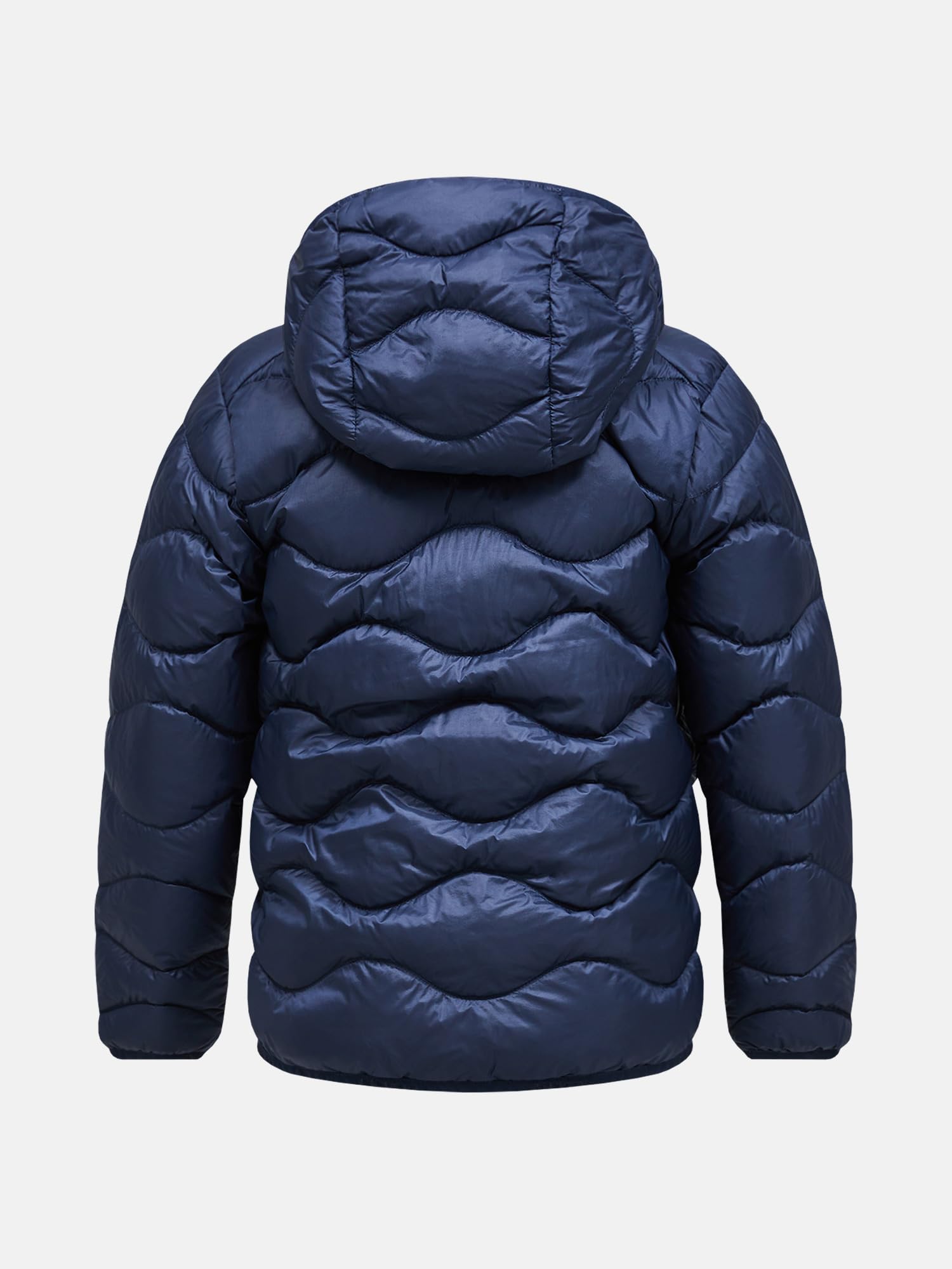 Peak Performance Kinder Helium Down Hoodie Jacke, blue shadow, 150