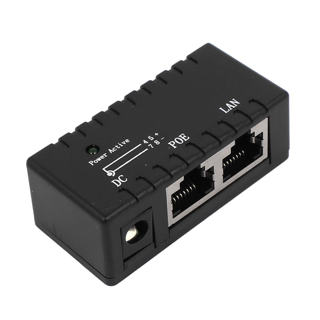 Buy IIVVERR RJ45 Connector POE Injector Power Over Adapter