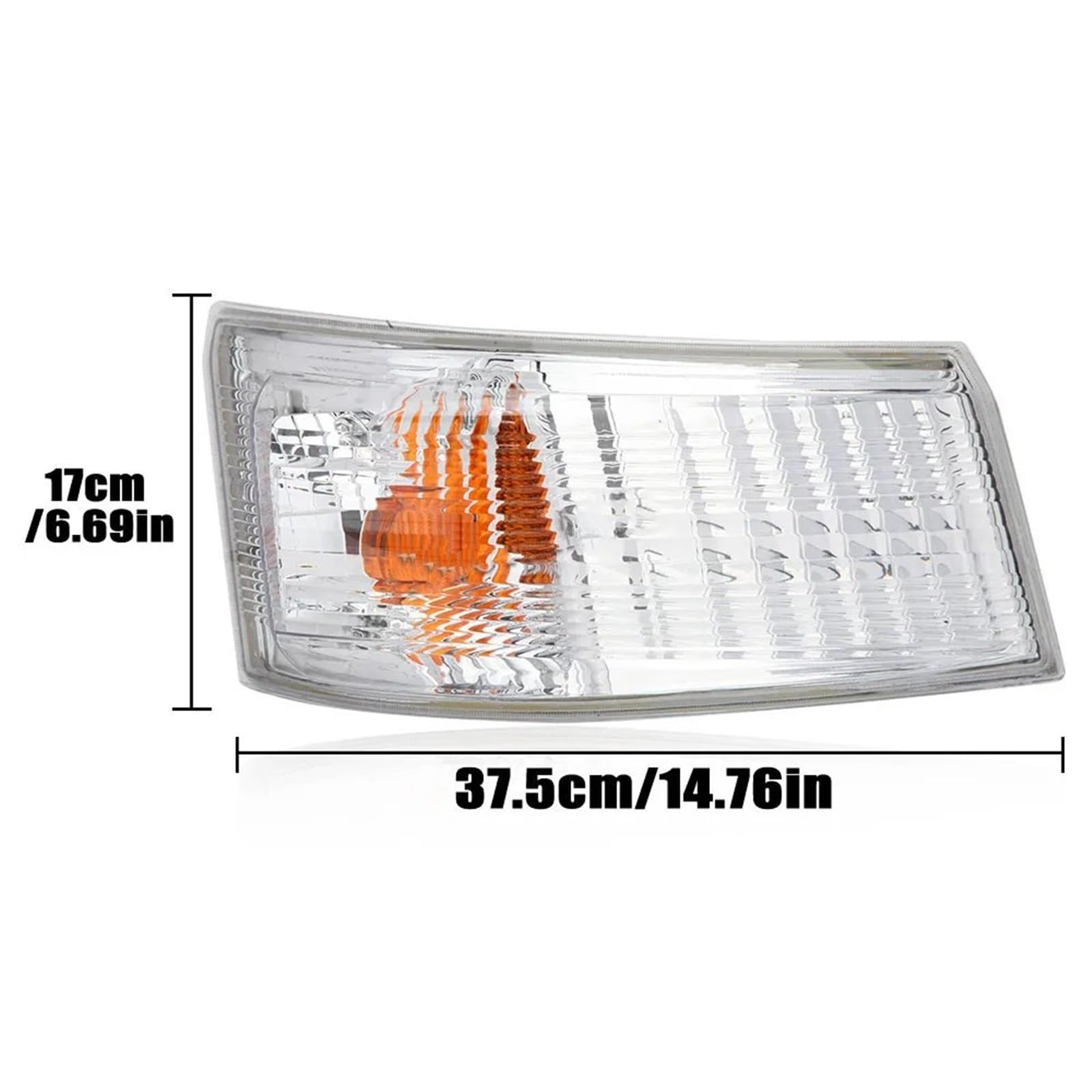 KMAGE Phare Avant Pour Mitsubishi Pour Canter Pour Fuso FE FG 2012-2018 Feu Clignotant Avant Phares Clignotants Feu Antibrouillard D'angle(1Pair