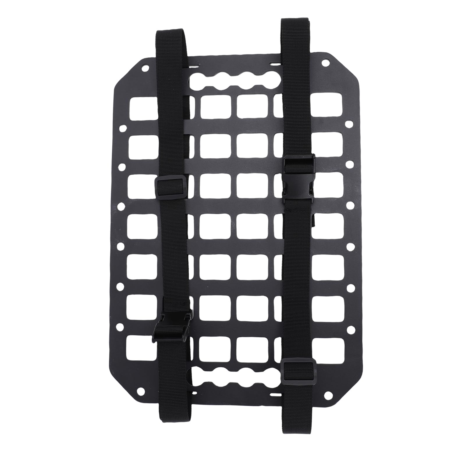 Aluminiowy Wielofunkcyjny Organizer na Oparcie Siedzenia Samochodowego Molle Panel Organizer, Modułowy Panel do Przechowywania Pojazdu RV Oparcia Siedzenia do Samochodu Ciężarowego SUV RV,