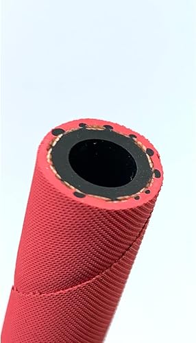 Miniatura 5 de Fuel Line Hose 6AN 38 Inch High Pressure Hose 2.8Mpa 400PSI 10mm 5FT for Fuel Systems Engines Tube Hose (Attached Hose Clamp)