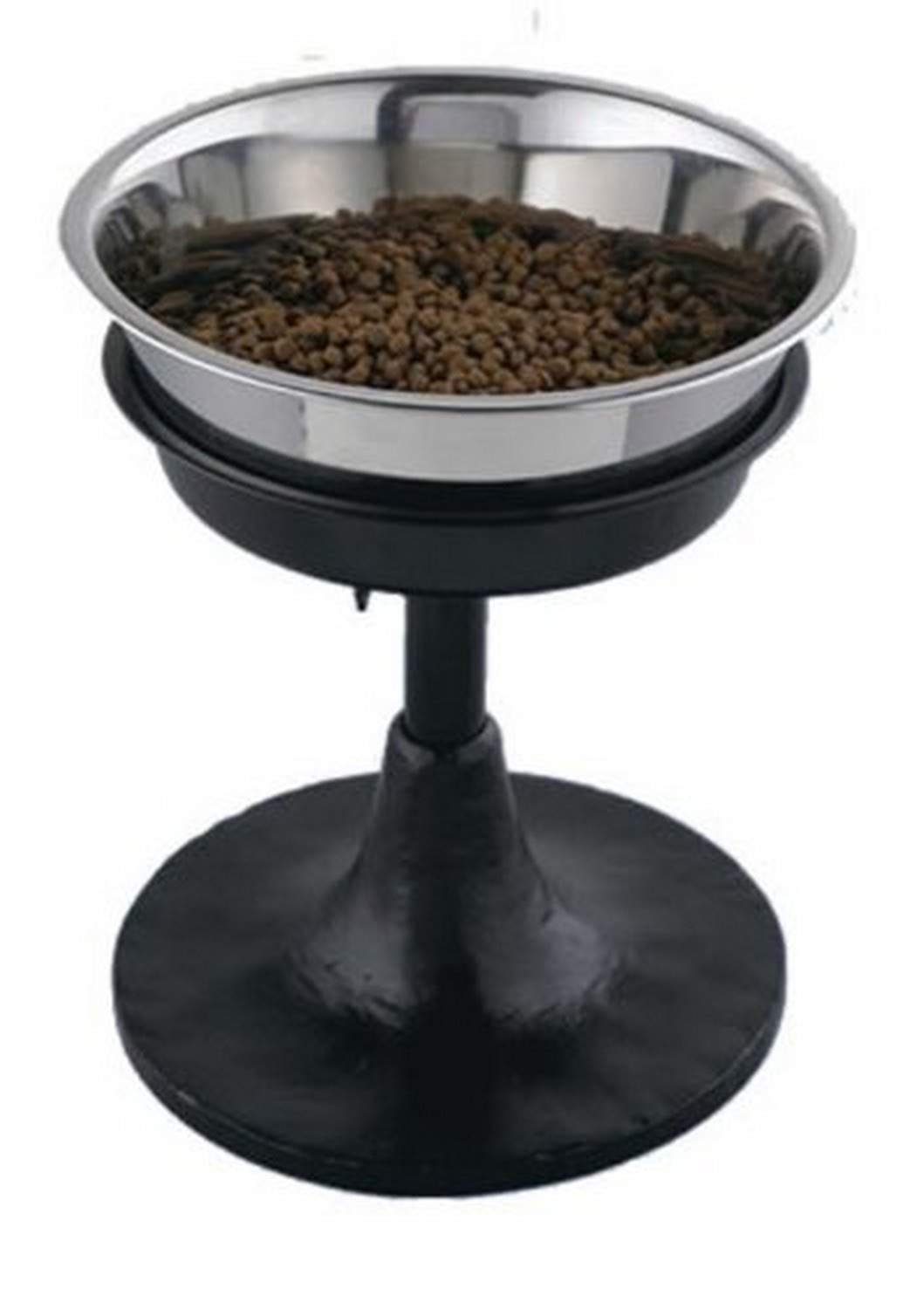 QT Dog5-Quart Adjustable Barstool Diner, Black