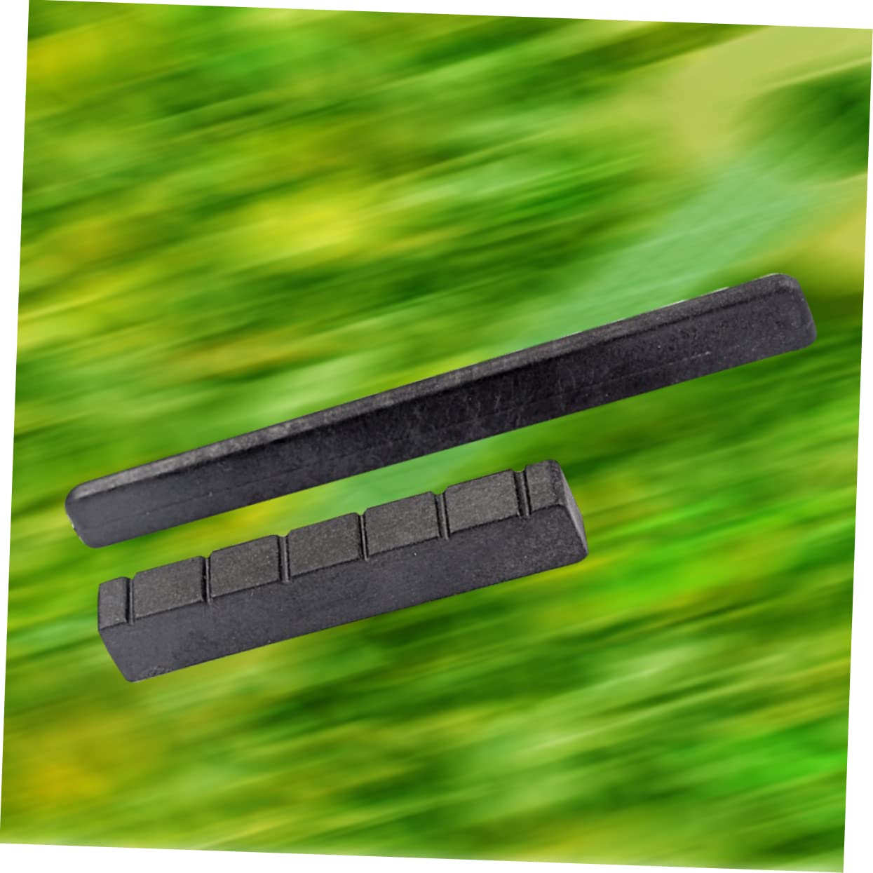 FAVOMOTO Guitar Nut 2 Pieces Nut Classical Guitar Set Electric Guitar Saddle Acoustic Electric Guitar Neck Saddle Bridge Classical Ukulele