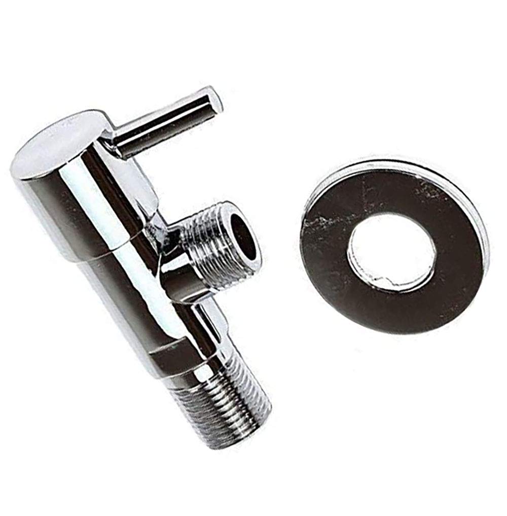 Angolo Valvola 1/2 Pollici con Maniglia a Forma di Bastoncello Rubinetto (ventil033)