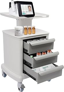 Medical Carts with Wheels and Drawers, Lab Utility Cart, Beauty Storage Cart for Dental Clinics, Hospitals & Beauty Salons