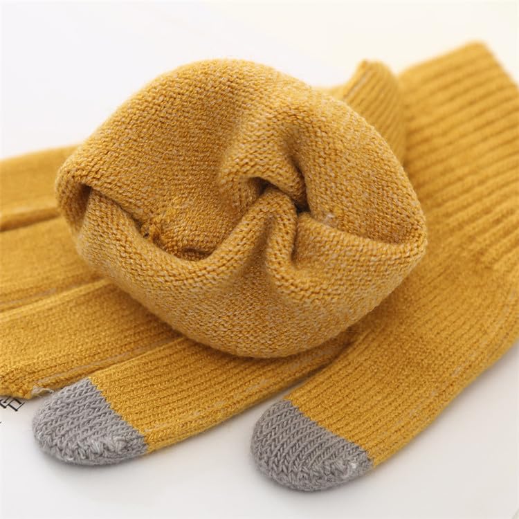 Zonto Wintermütze kinder Kinderhut, Schal, Handschuhe, Dreiteiliges Set, Mädchenwinterohrschutz, Wollhut, Schal, Warmer Anzug