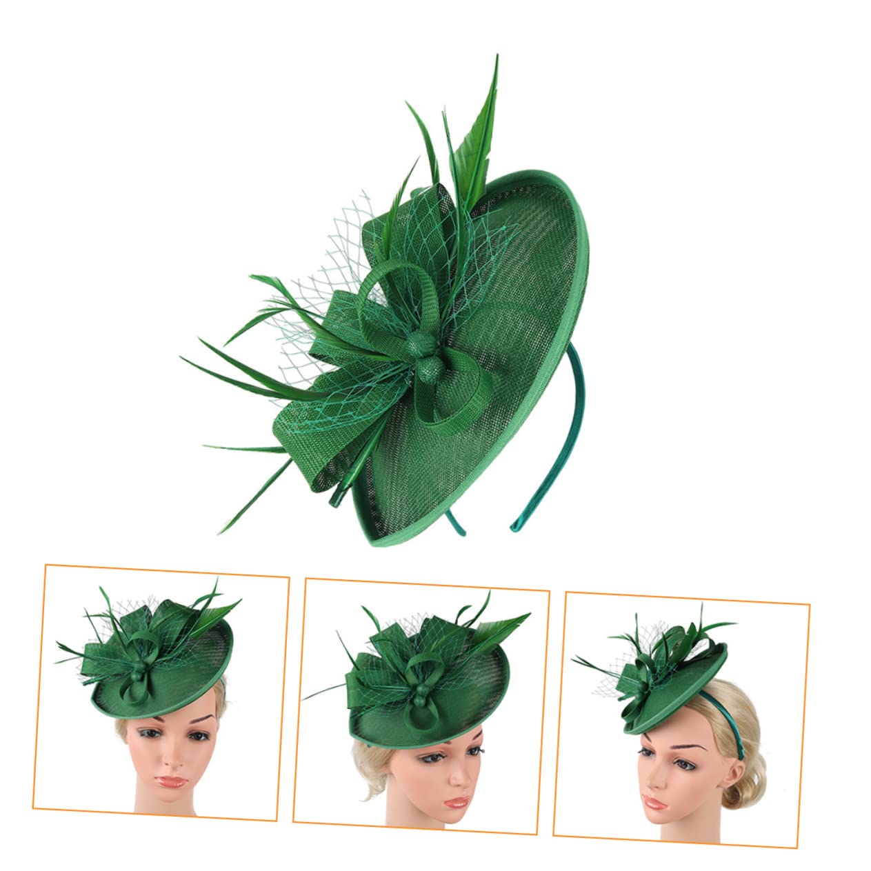 FRCOLOR 3 Diademas Exquisitas Con Velo De Flores Para Mujer Accesorio Para Fotos Para Ocasiones Especiales.