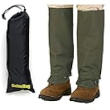 TurtleSkin SnakeArmor Reversible Snake Gaiters (Sage/Sage with Storage Bag, Regular)