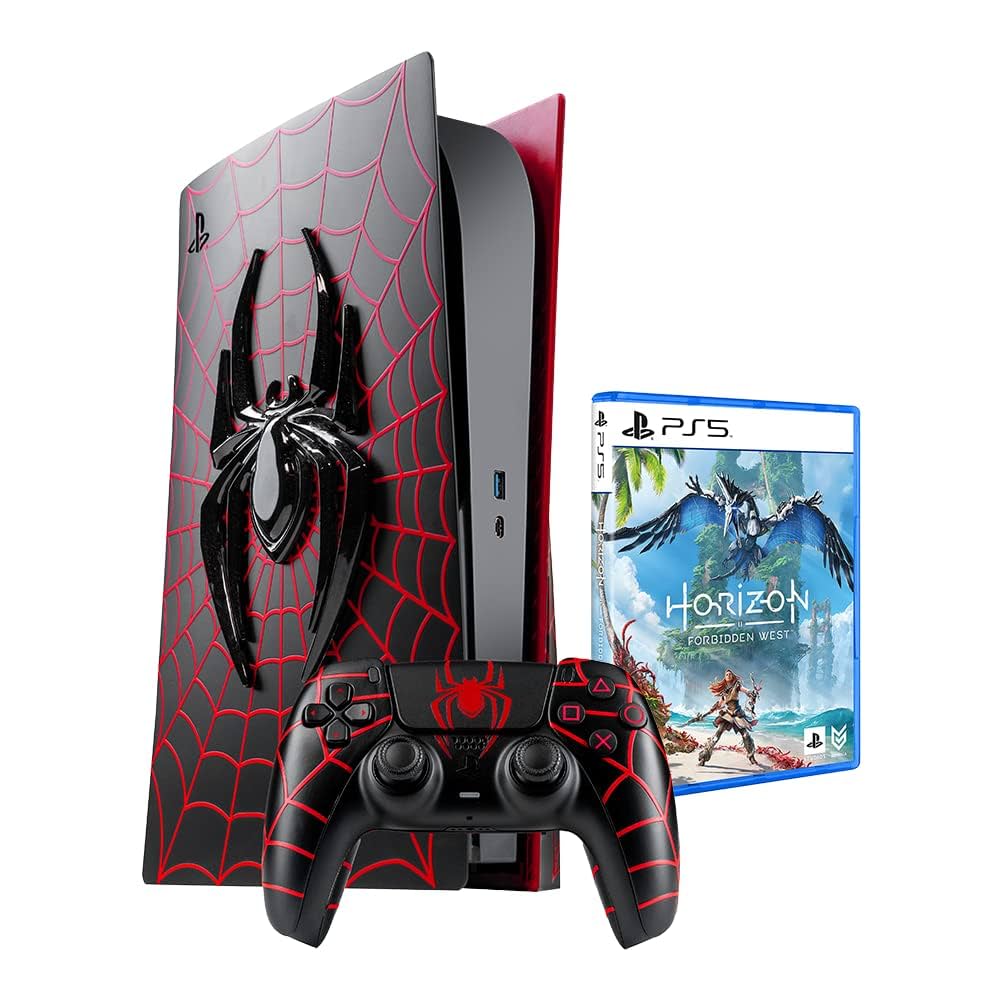 SONY - PS5とSV版Switchセット SWITCH PS5 Sony PlayStation 5 Console (Disc Version) Spider