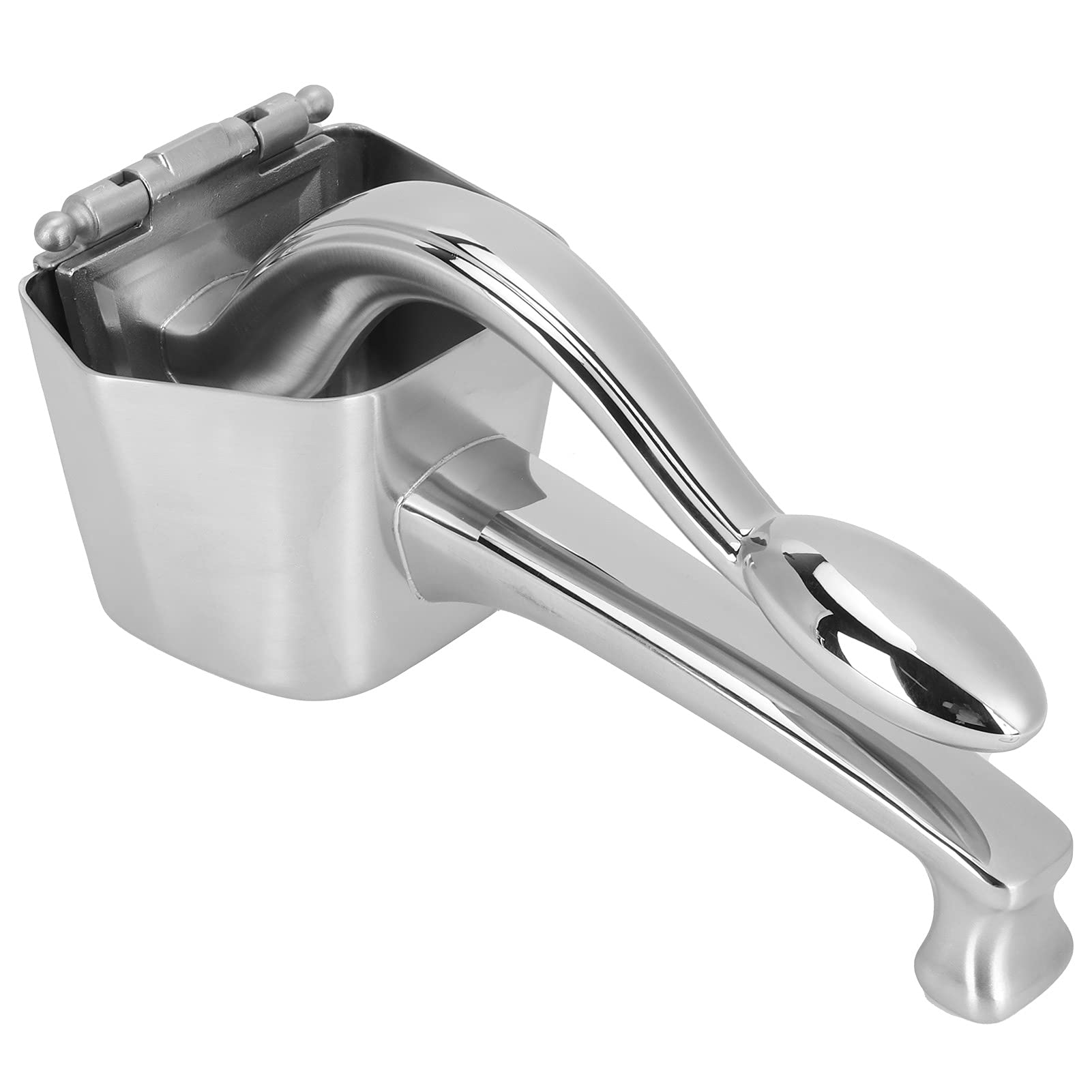 Exprimidor Manual de Acero Inoxidable con Largo