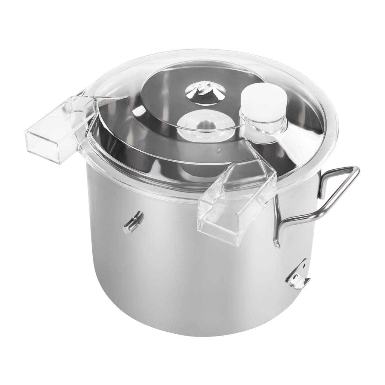 Royal Catering Robot De Cuisine Coupe Culinaire Cutter Boucher RCKC-6000 (750 W, Vitesse de 1 100 – 2 800 tr/min, Volume total 6 l/Volume utile 3 l, Cuve ø 25 cm)