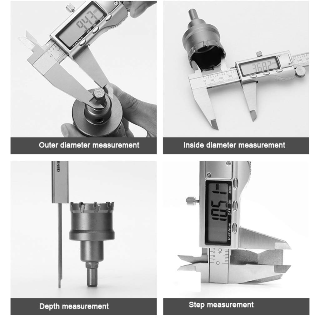Suwalizki Elektroniczny Cyfrowy Cyfrowy Zacisk Ze Stali Nierdzewnej Vernier Caliper High Precision Industrial Pomiar Narzędzia Zakres: 0-150mm