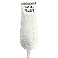 Vista 10 de Wahl Professional Peanut Corded Trimmer - Compact, Lightweight Powerful Rotary Motor Grooming Tool, with 4 Trimming Guides and Accessories