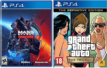 Mass Effect Legendary Edition for PlayStation 4 & Grand Theft Auto: The Trilogy - The Definitive Edition (PS4)
