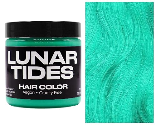 Miniatura 1 de Lunar Tides - Tinte de cabello semipermanente (43 colores) (verde escarabajo, Beetle Green)