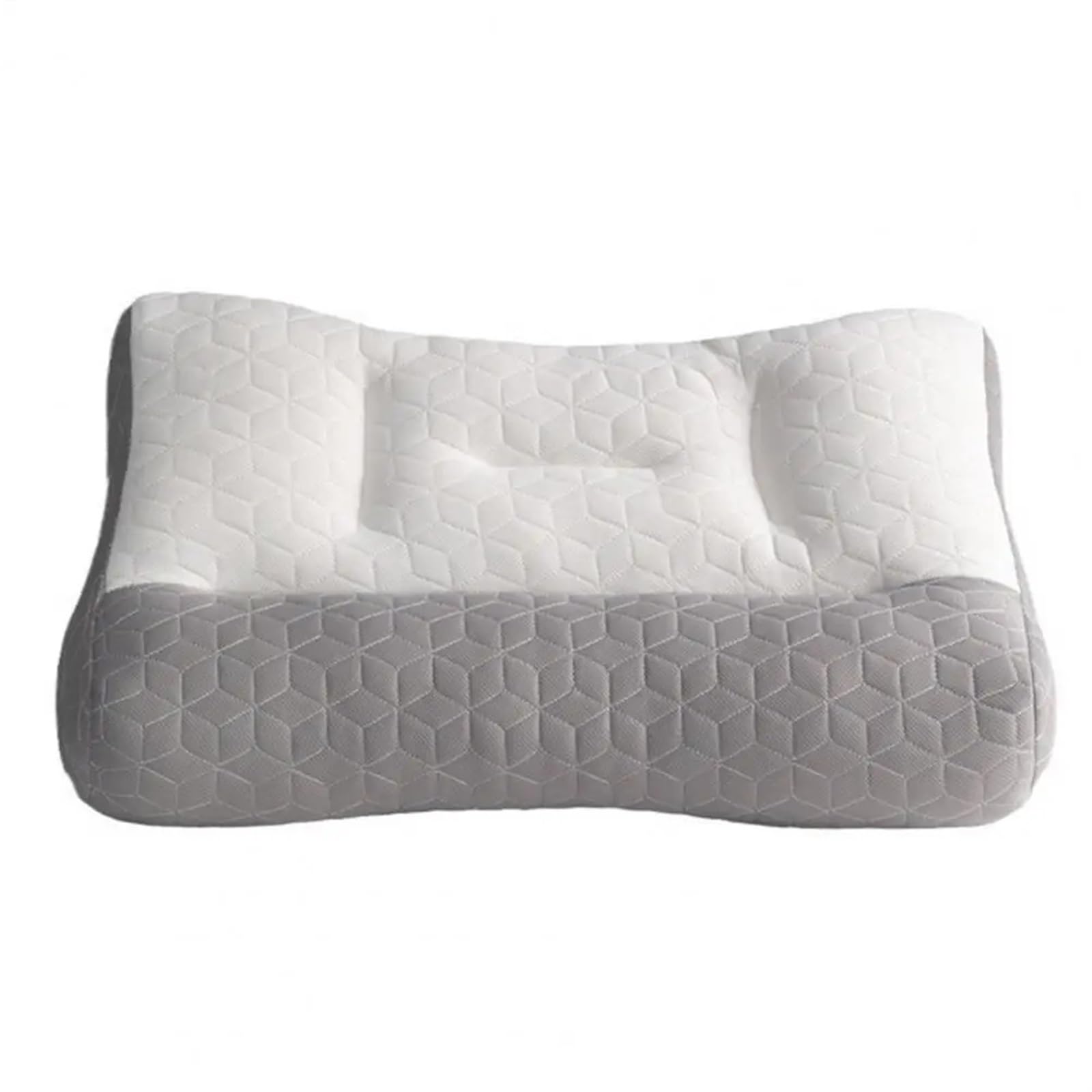 Almohada De Espuma con Memoria Almohada Almohada de Espuma viscoelástica for aliviar el Dolor, Almohada de Soporte Cervical elástica Gruesa for Dormir, Transpirable y sin Dolor para La Cama(L)