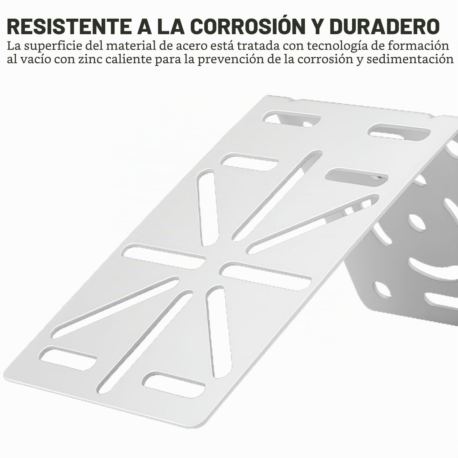 Soporte Para Cámara Exterior De Acero, Soporte Cámara Vigilancia Bebé, Angular Multiángulo Ajustable 0-400mm, Para Cámara De Seguridad, Acero Plata, Para Postes Eléctricos, Farolas y Columnas