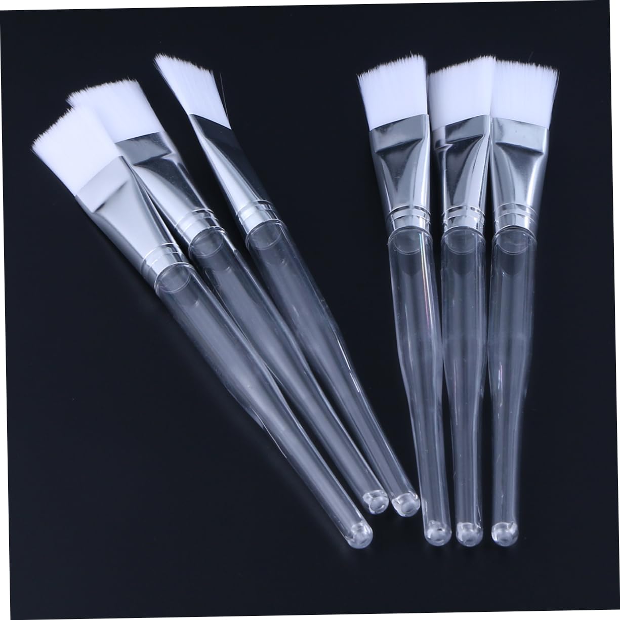FRCOLOR 192pièces Pinceaux De Masque Visage Transparent De Applicateurs Pour Soins Peau Pour Masques Sérums Et Peelings