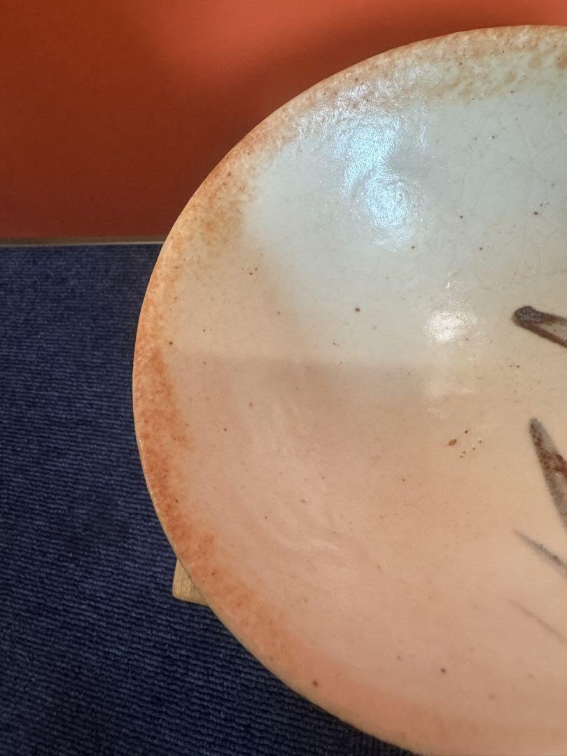 Amazon.co.jp: 1875 陶祖十二代 加藤景秋 志野 平茶碗 : おもちゃ