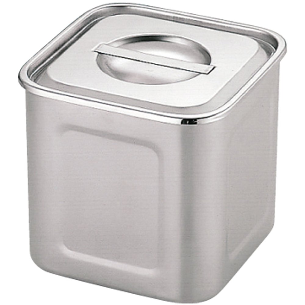 Amazon｜山下工芸 UK 角 深型キッチンポット 36cm手付(46.0L) 04-0224
