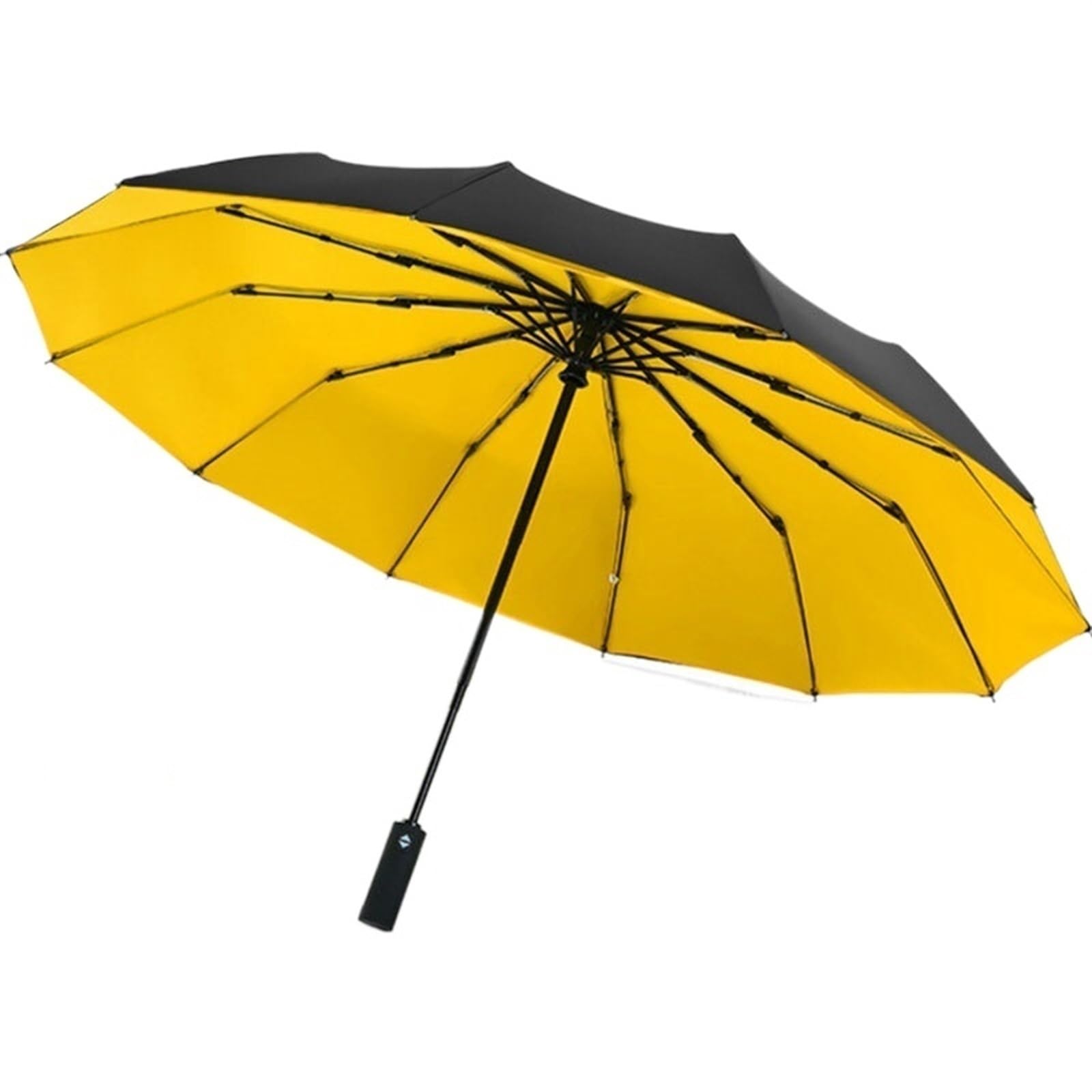 Parapluie pliant double couche grand format pour la pluie