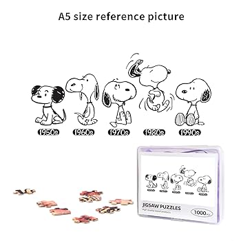 スヌーピー木製1000ピースジグソーパズル4セット★サイズ50✕75ｃｍ Amazon.co.jp: ジグソーパズル スヌーピー 1000ピース 木製