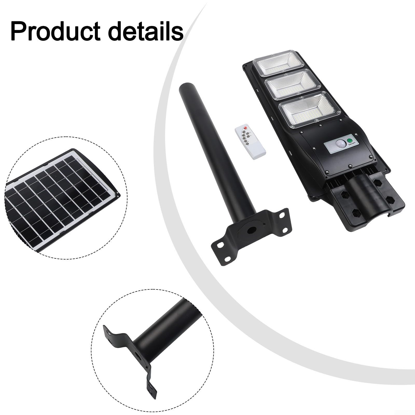 per lampada per solare LED UV Per Giardino Esterno per lampada(60cm)